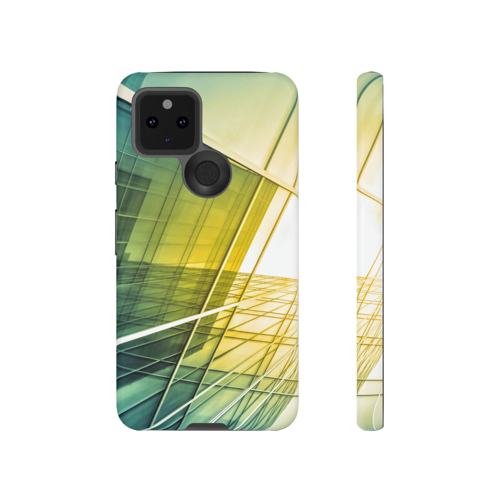 City Lines Android Case (Protective) Google Pixel 5 5G Matte Phone Case