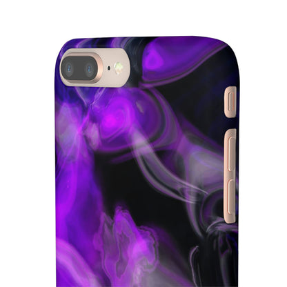 Purple Marble iPhone Case (Slim) Phone Case