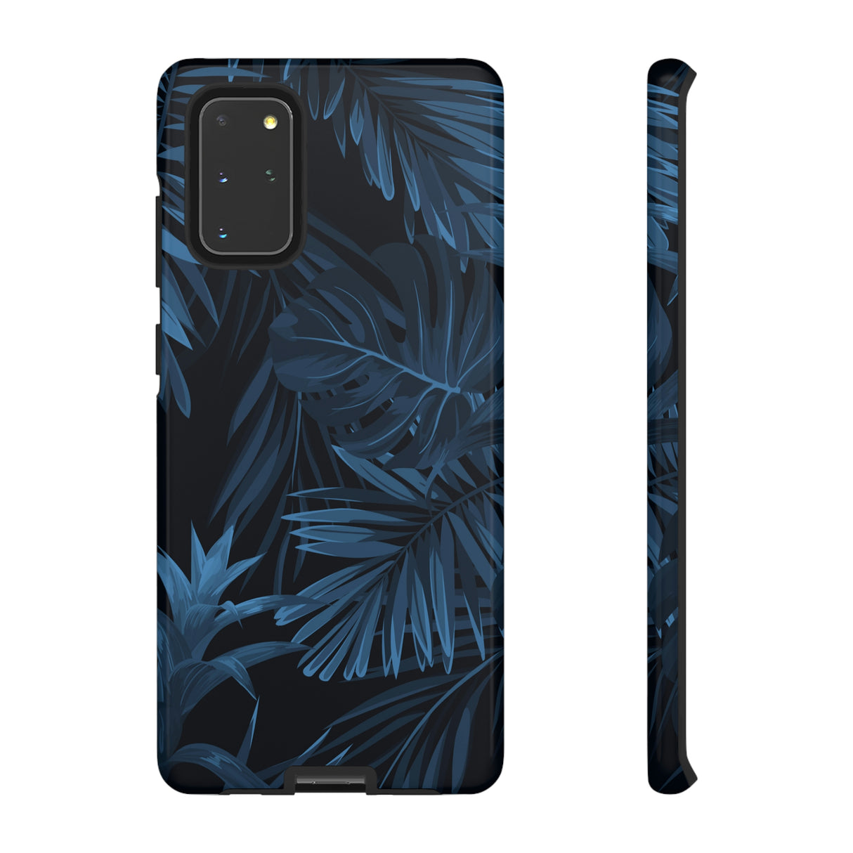 Blue Tropical Android Case (Protective) Samsung Galaxy S20+ Glossy Phone Case