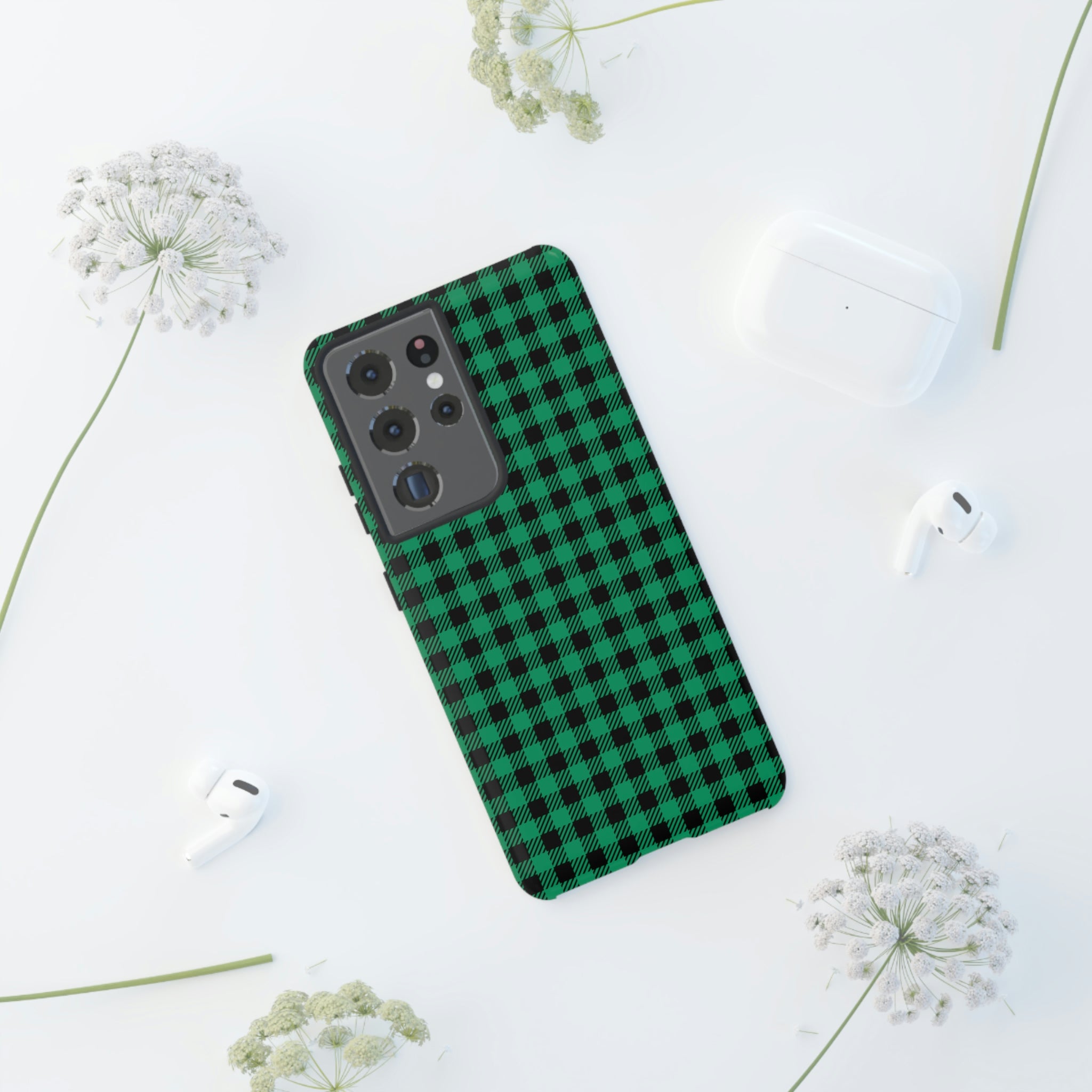 Green Flannel Android Case (Protective) Phone Case