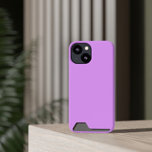 Bright Lilac iPhone Case (Card) Phone Case