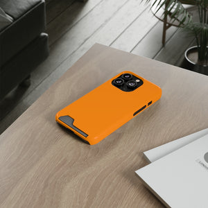 Dark Orange iPhone Case (Card) Phone Case