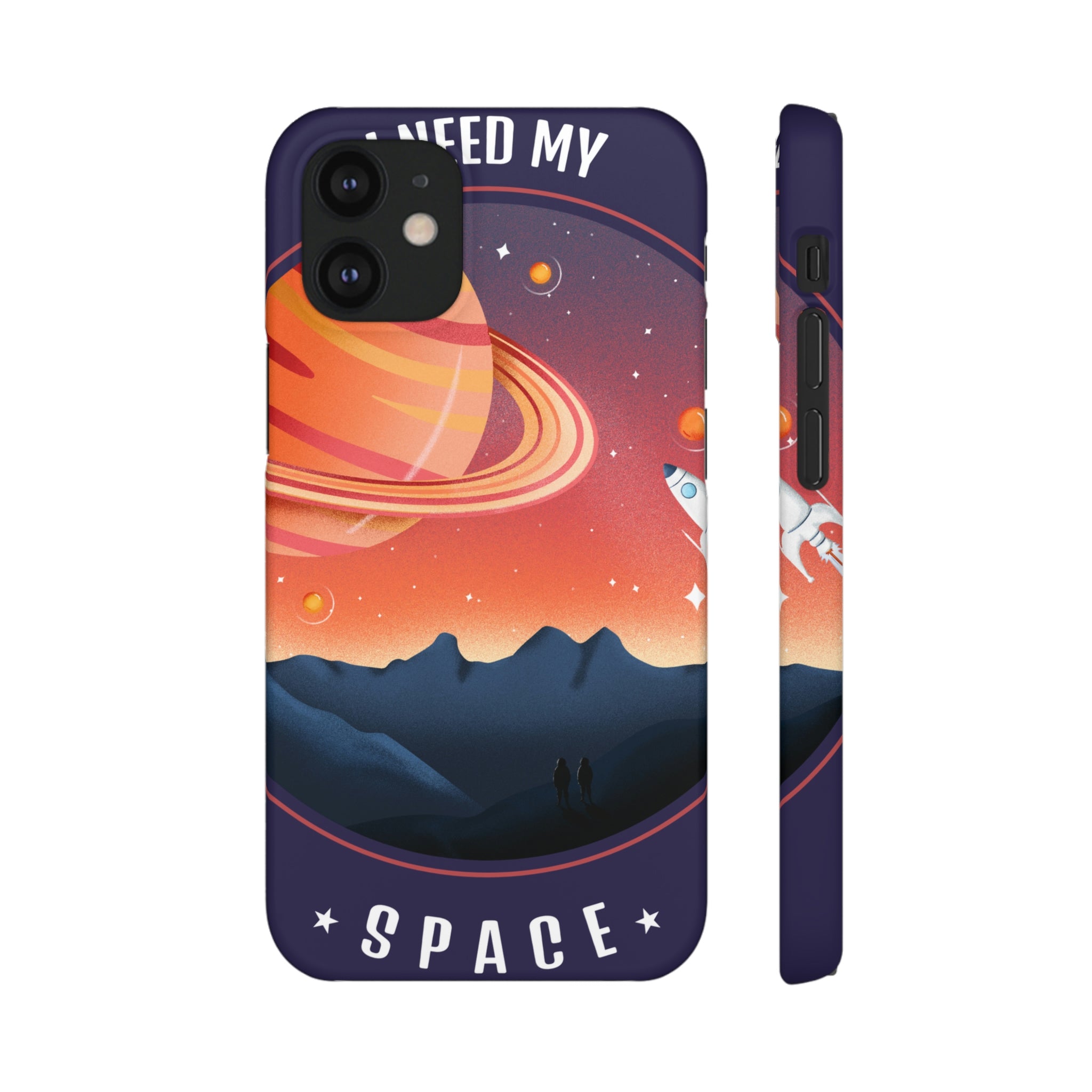 Express Galaxy iPhone Case (Slim) iPhone 12 Mini Matte Phone Case