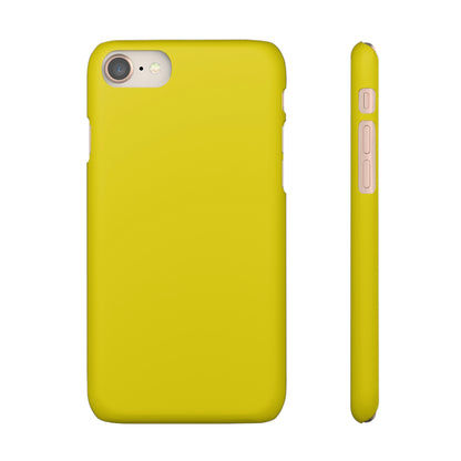 Citrine Yellow iPhone Case (Slim) iPhone 8 Matte Phone Case