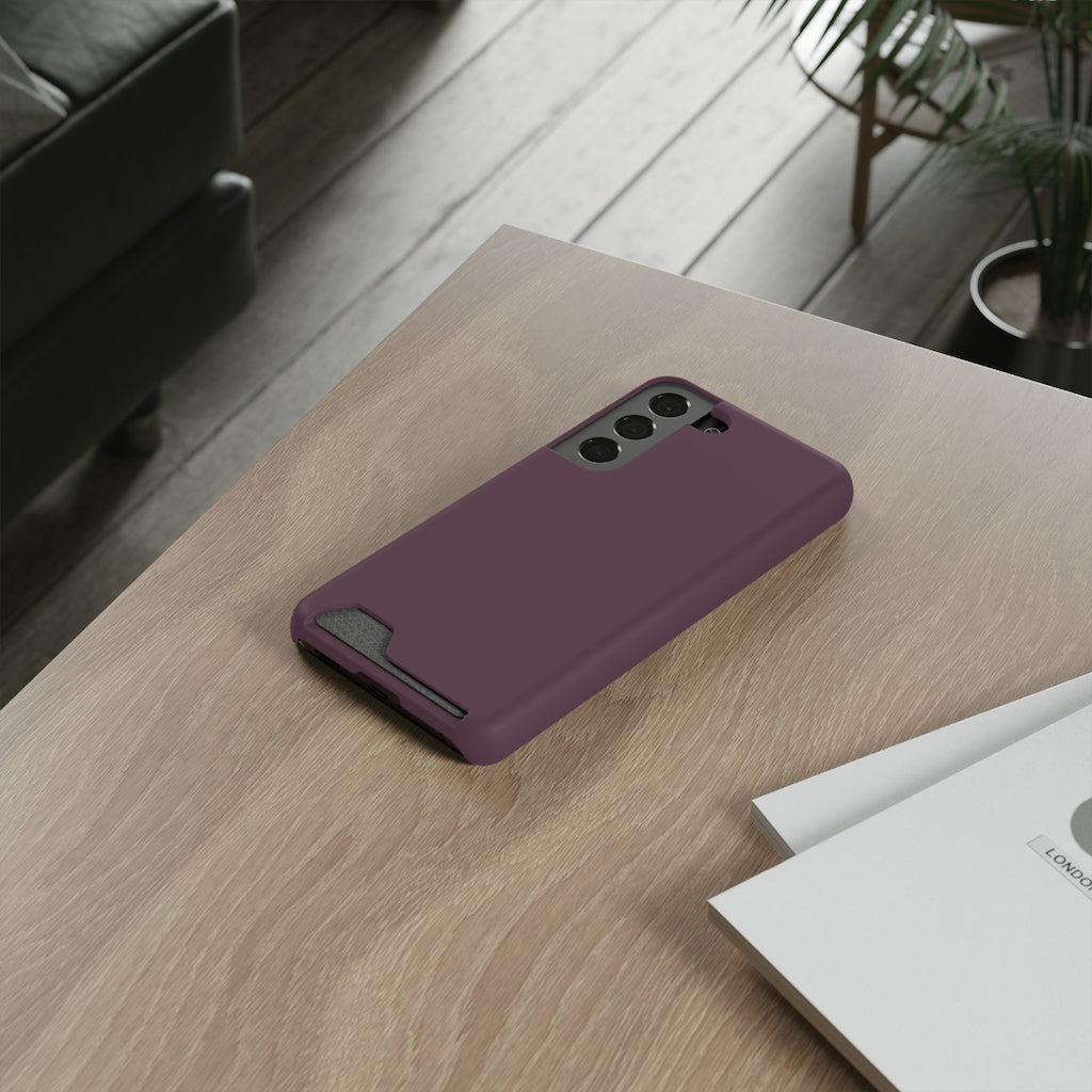 Eggplant Samsung Case (Card) Phone Case