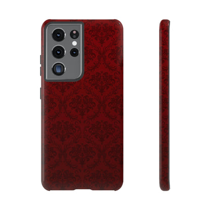 Dark Red Wallpaper Android Case (Protective) Samsung Galaxy S21 Ultra Glossy Phone Case