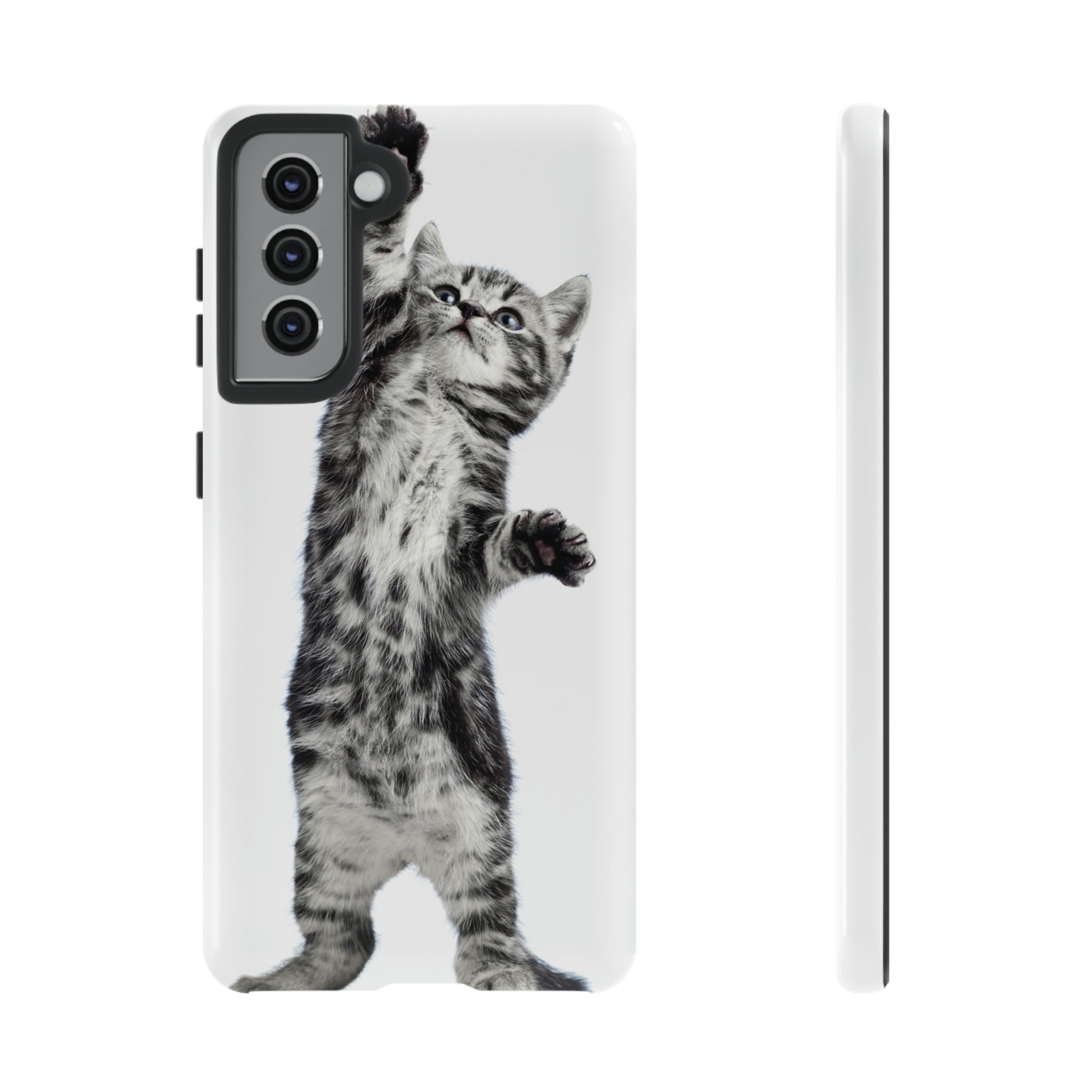 Playful Kitten Android Case (Protective) Samsung Galaxy S21 Glossy Phone Case