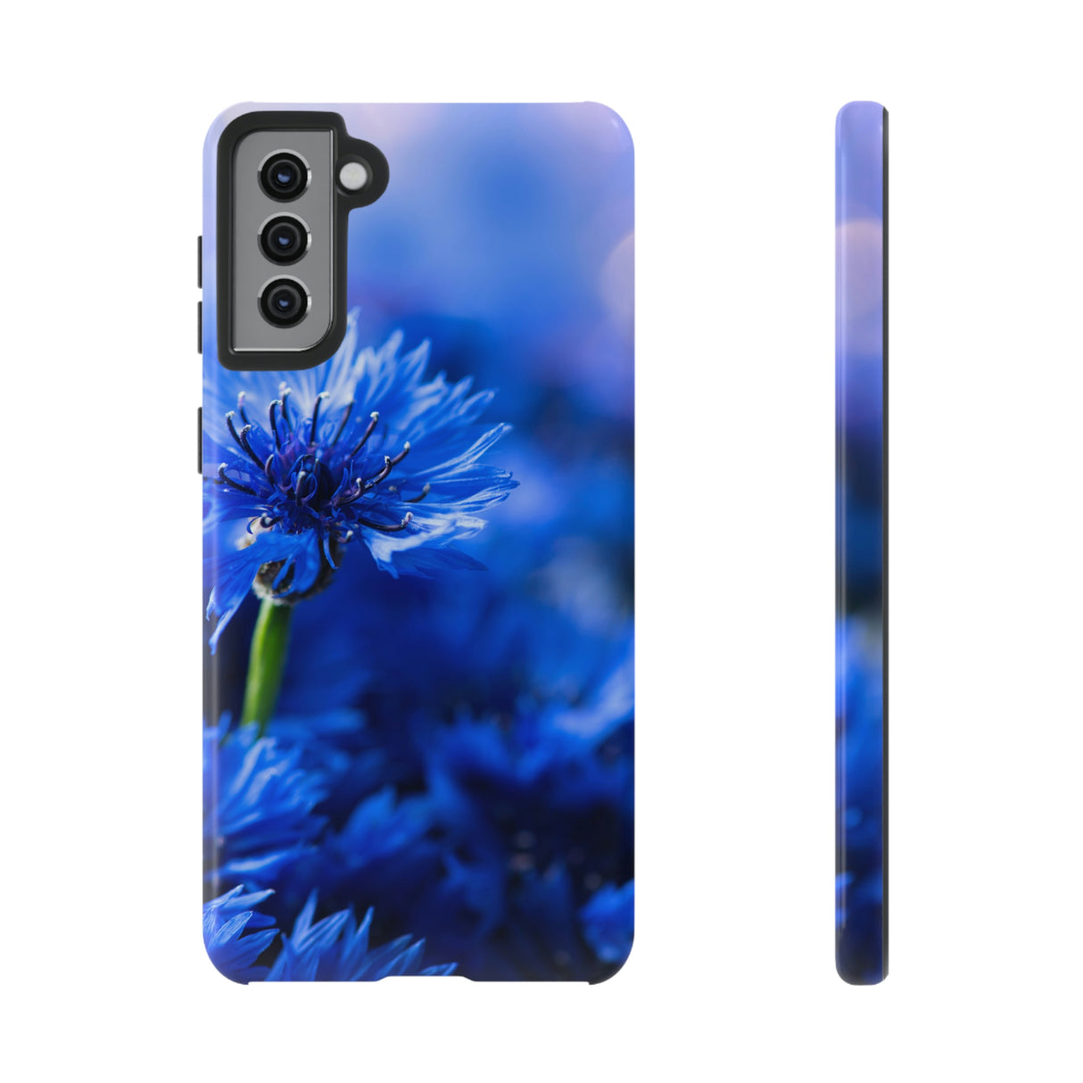 Cornflower Blue Android Case (Protective) Samsung Galaxy S21 Plus Glossy Phone Case