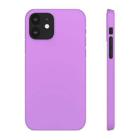 Bright Lilac iPhone Case (Slim) iPhone 12 Matte Phone Case