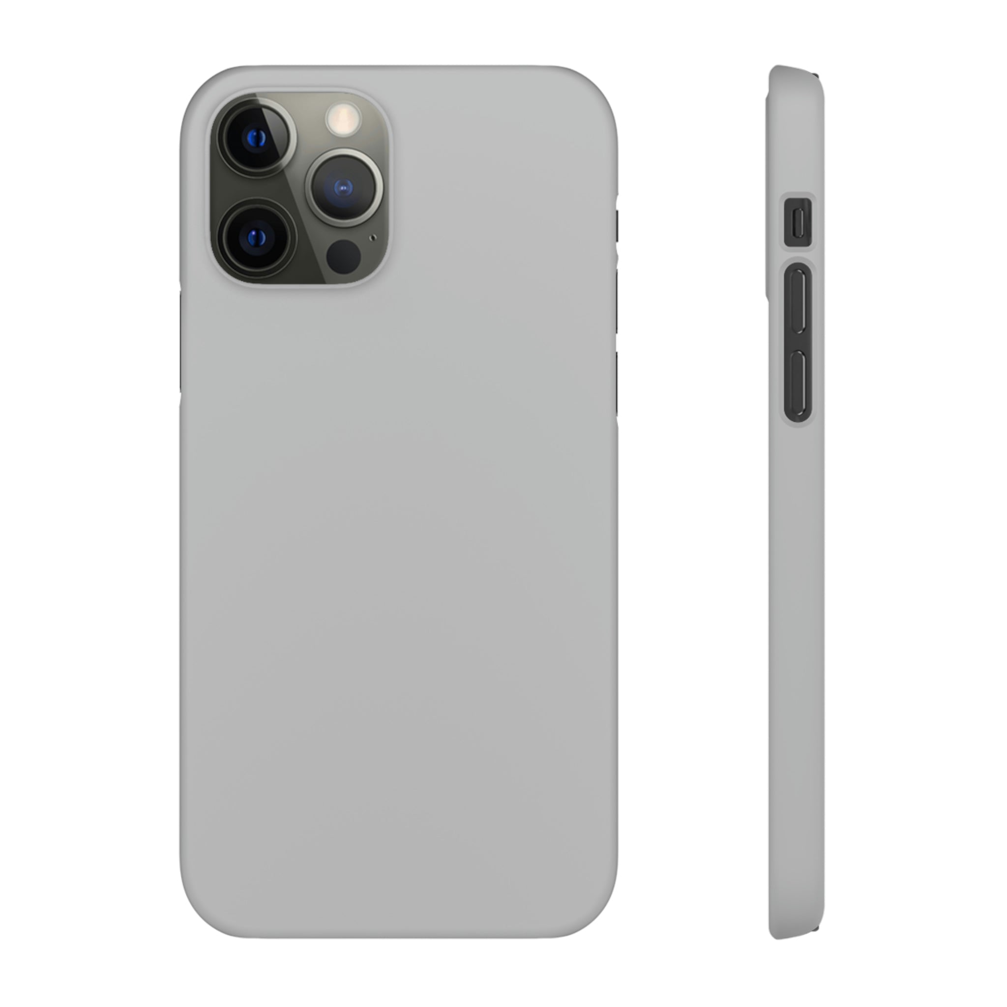 Gray iPhone Case (Slim) iPhone 12 Pro Matte Phone Case