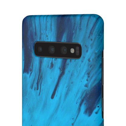 Light Blue Ink Art Android Case (Slim) Phone Case