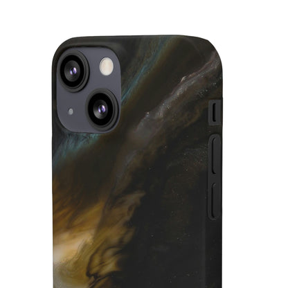 Midnight Shaddow Ink Art iPhone Case (Slim) Phone Case