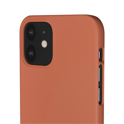 Copper Red iPhone Case (Slim) Phone Case