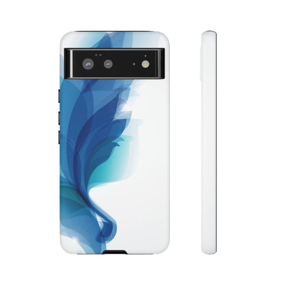 Blue Feathers Android Case (Protective) Google Pixel 6 Matte Phone Case