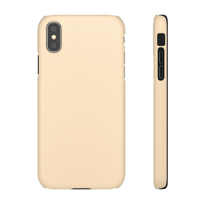 Bisque iPhone Case (Slim) iPhone XS Matte Phone Case