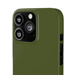 Army Green iPhone Case (Slim) Phone Case