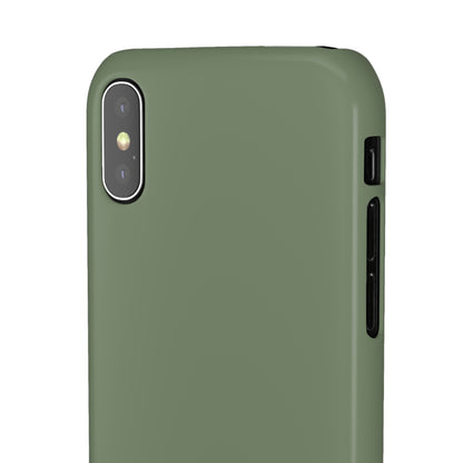 Camouflage Green iPhone Case (Slim) Phone Case