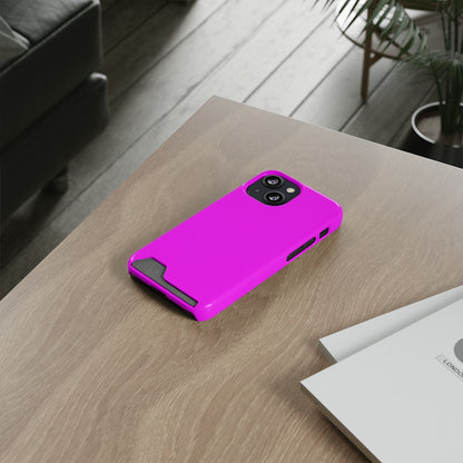 Magenta iPhone Case (Card) Phone Case