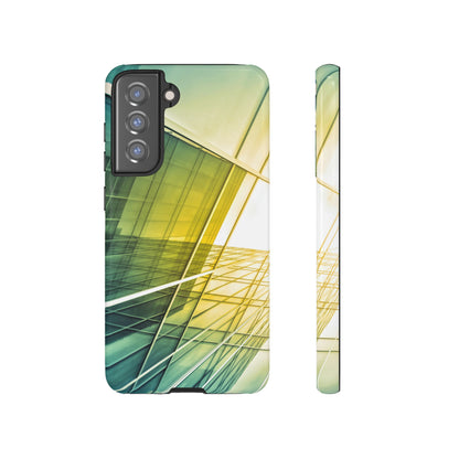 City Lines Android Case (Protective) Samsung Galaxy S21 FE Glossy Phone Case