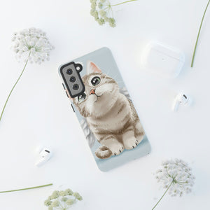 Cute Angel Cat Android Case (Protective) Phone Case