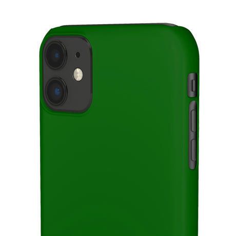 Dark Green iPhone Case (Slim) Phone Case