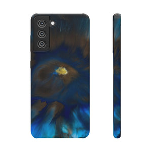 Space Galaxy Ink Art Android Case (Slim) Samsung Galaxy S21 Glossy Phone Case