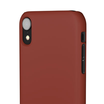 Burnt Umber iPhone Case (Slim) Phone Case