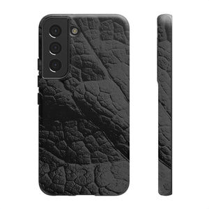 Black Leaf Android Case (Protective) Samsung Galaxy S22 Matte Phone Case