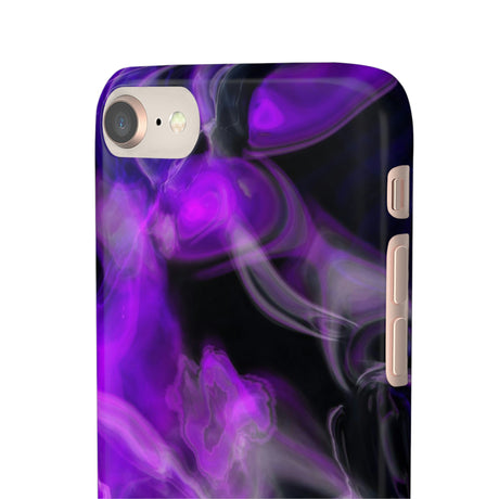 Purple Marble iPhone Case (Slim) Phone Case