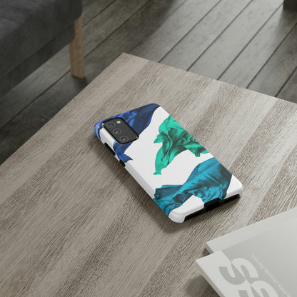 Blue Velvet Fabric Android Case (Protective) Phone Case