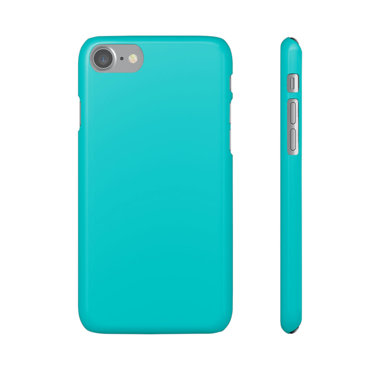 Dark Turquoise iPhone Case (Slim) iPhone 7 Glossy Phone Case