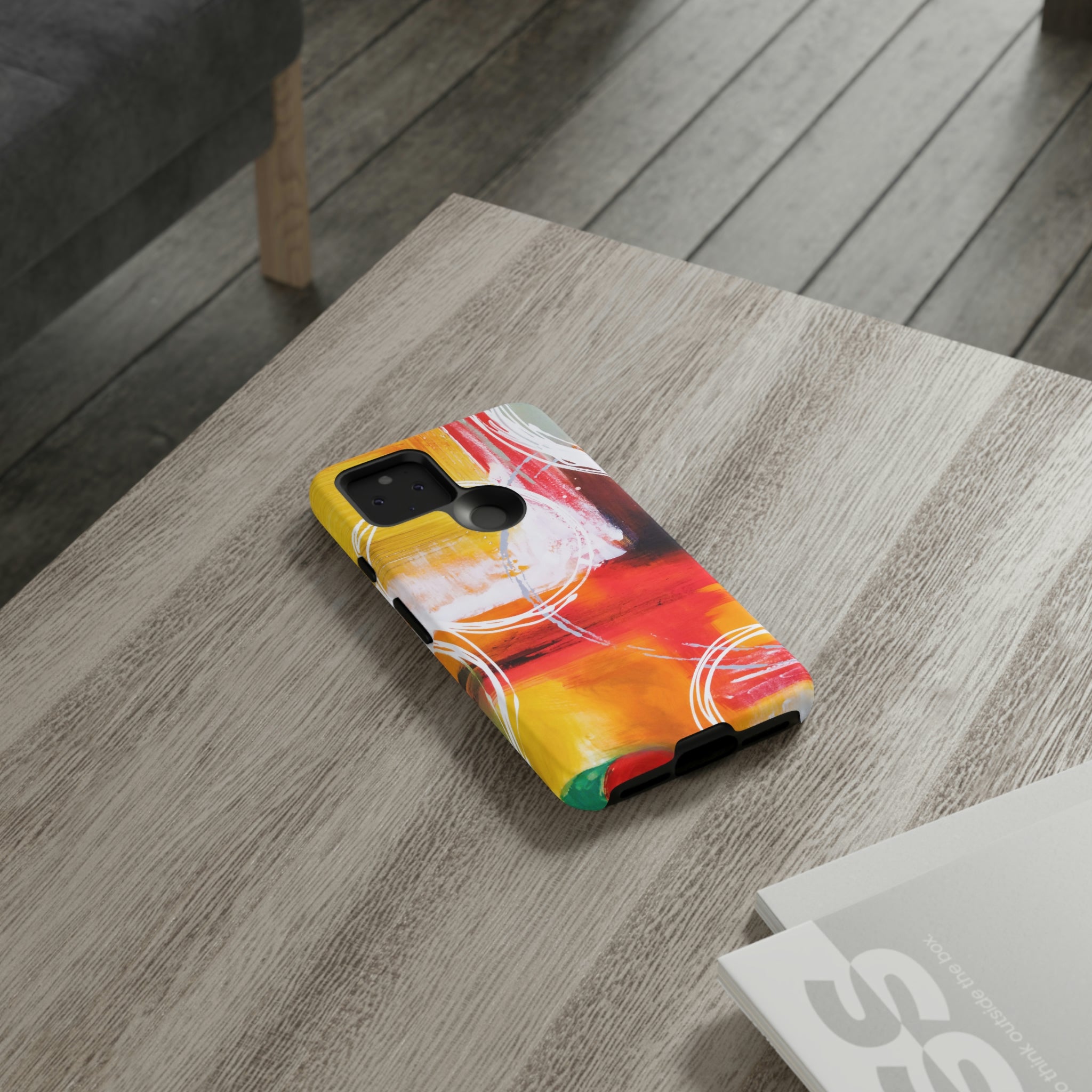 Abstract Yellow Android Case (Protective) Phone Case