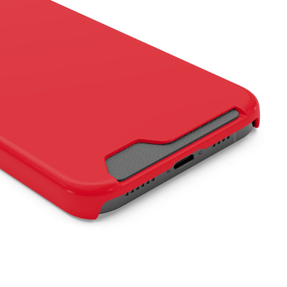 Cadmium Red iPhone Case (Card) Phone Case