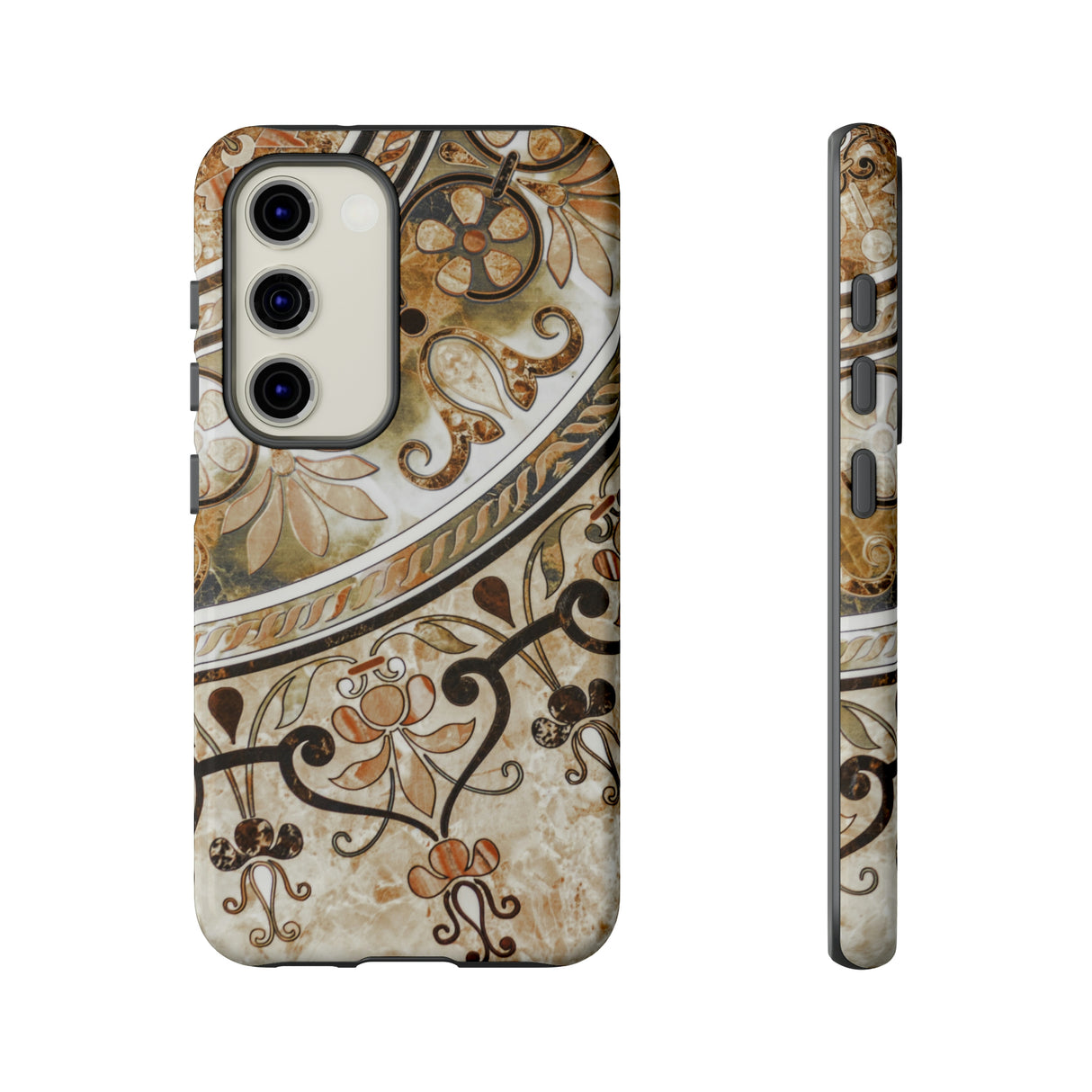 Mosaic Tiles Android Case (Protective) Samsung Galaxy S23 Glossy Phone Case