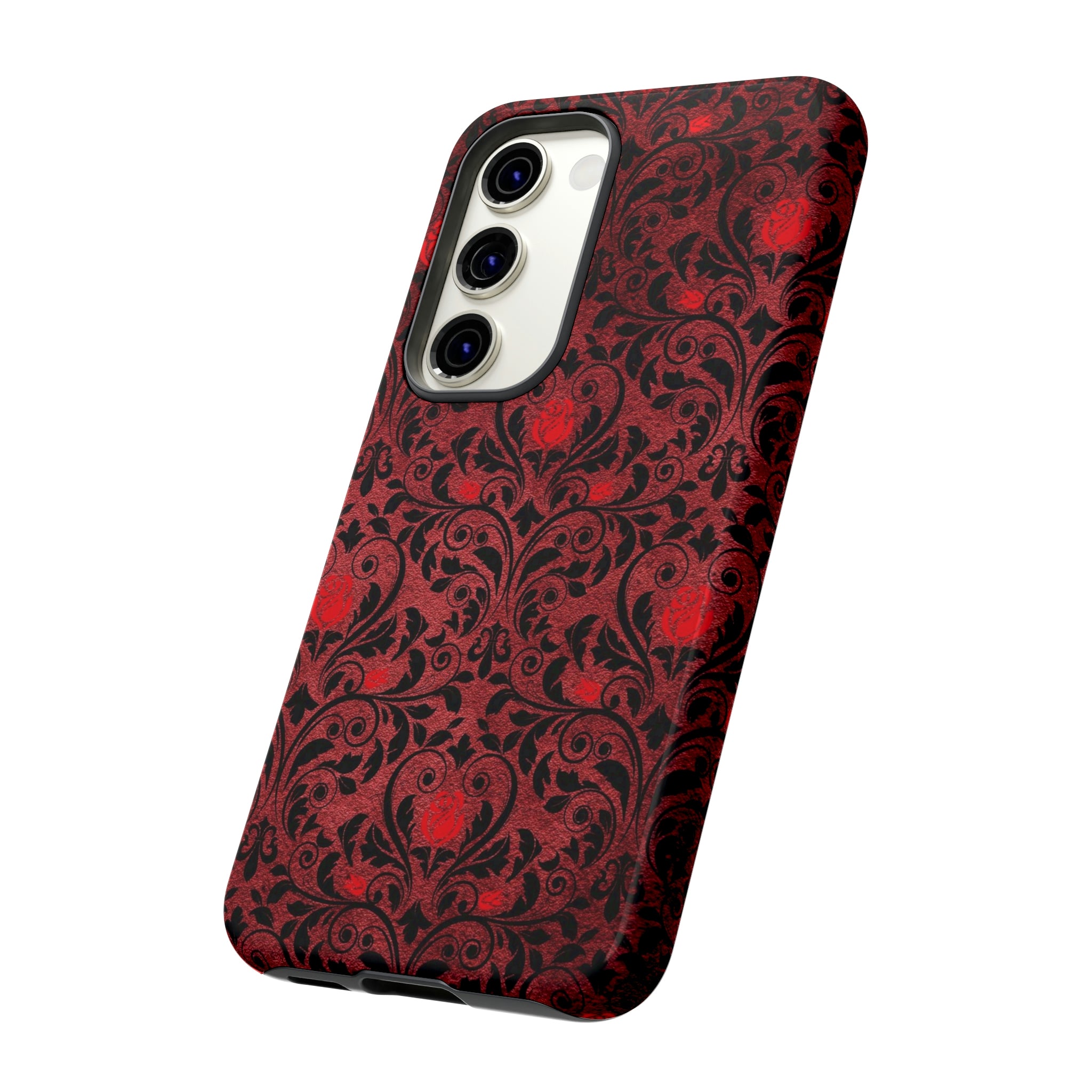 Fornge Gothic Flower Samsung Case (Protective) Phone Case