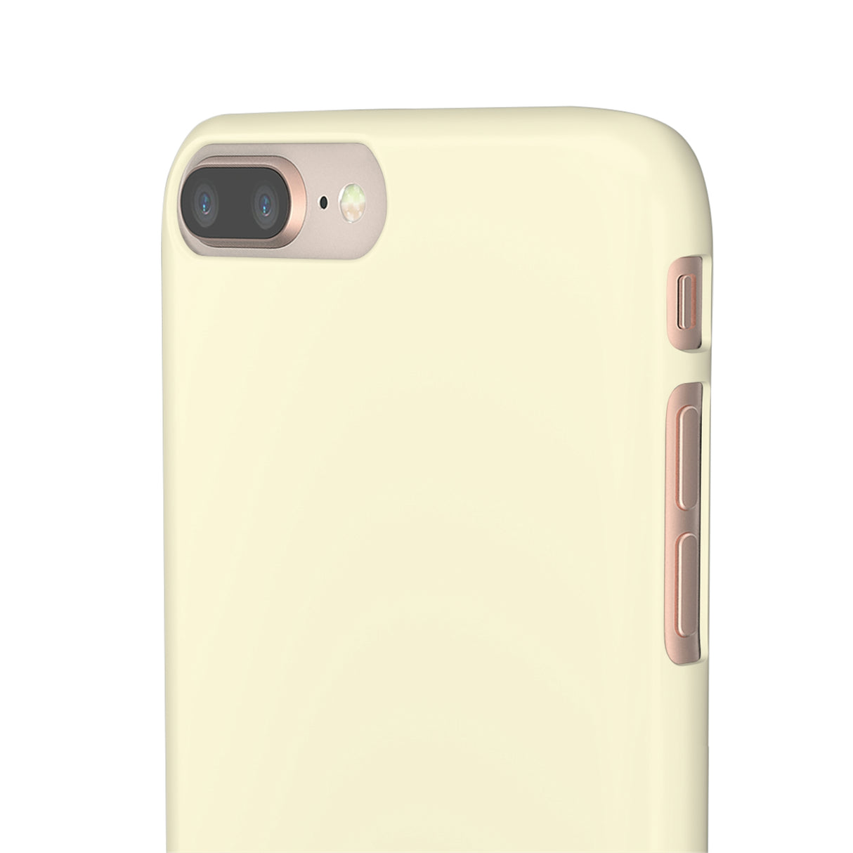 Cornsilk White iPhone Case (Slim) Phone Case