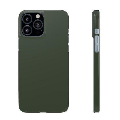 Kombu Green iPhone Case (Slim) iPhone 13 Pro Max Glossy Phone Case