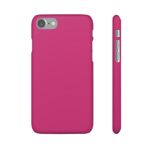 Fuchsia Purple iPhone Case (Slim) iPhone 7 Matte Phone Case