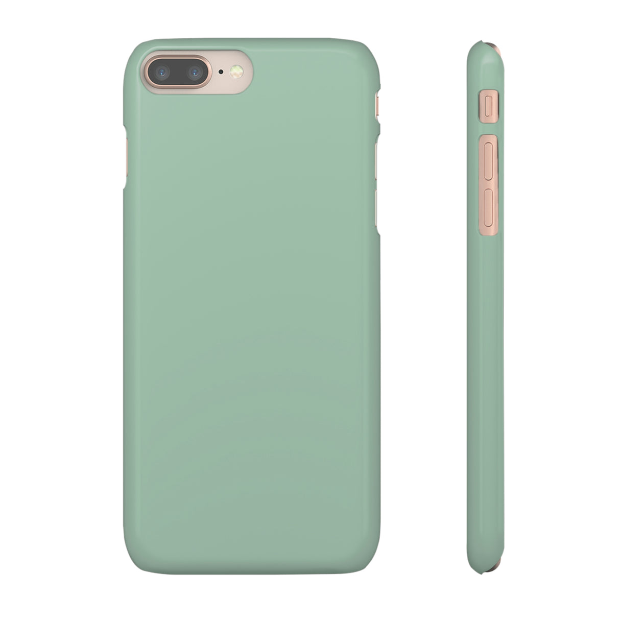 Cambridge Blue iPhone Case (Slim) iPhone 8 Plus Glossy Phone Case