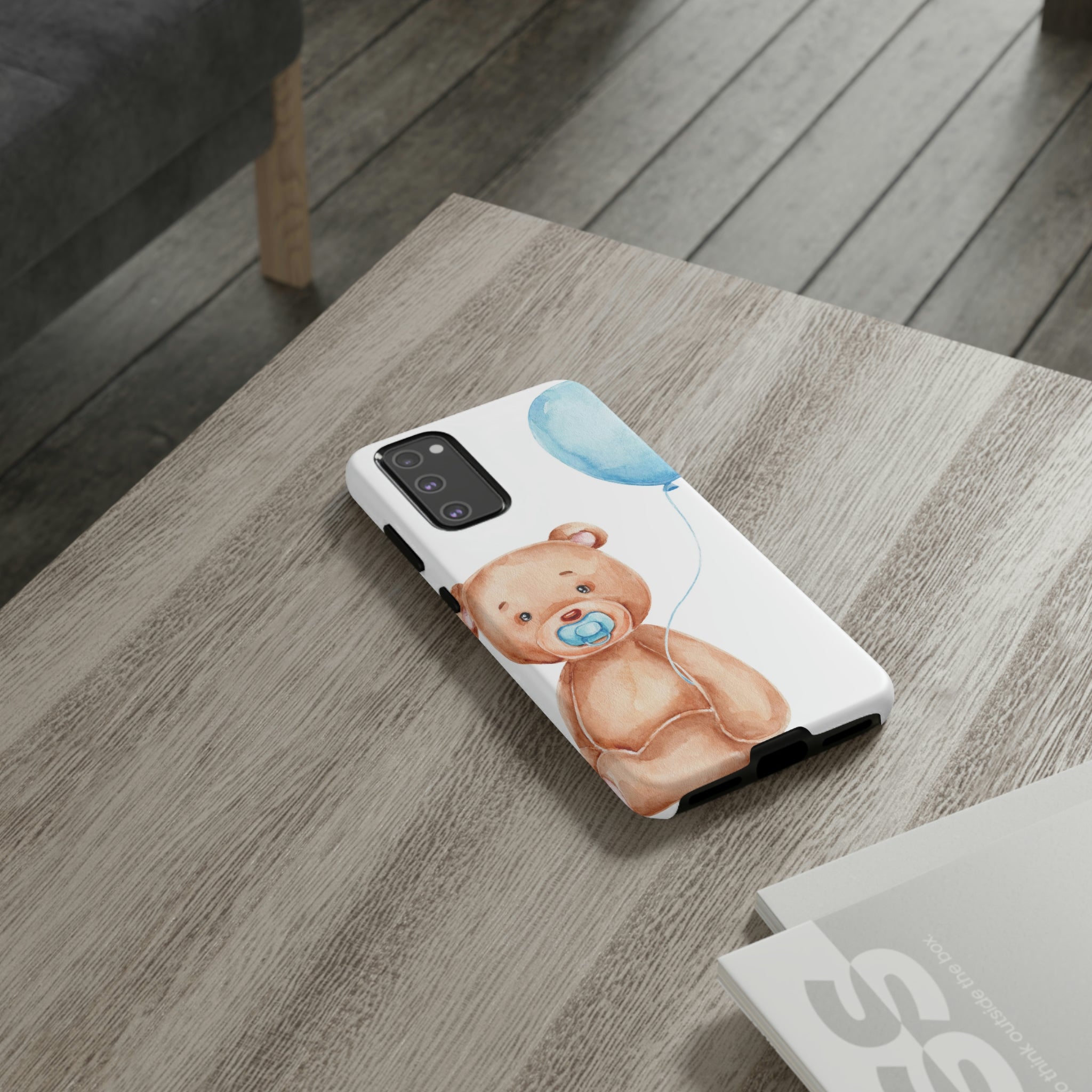 Cute Teddy Bear Android Case (Protective) Phone Case