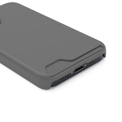 Dim Gray iPhone Case (Card) Phone Case