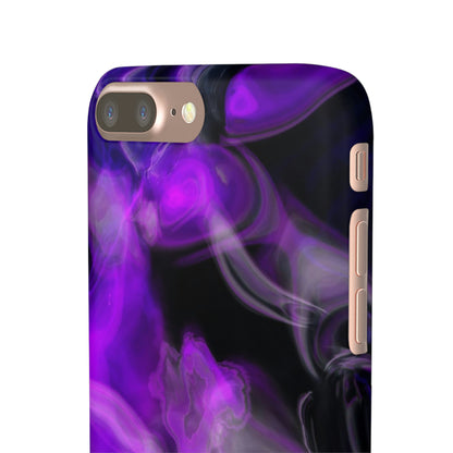 Purple Marble iPhone Case (Slim) Phone Case