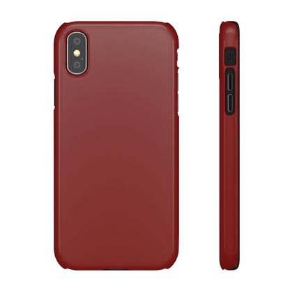 Falu Red iPhone Case (Slim) iPhone XS Glossy Phone Case