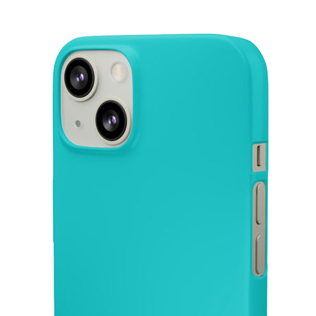 Dark Turquoise iPhone Case (Slim) Phone Case