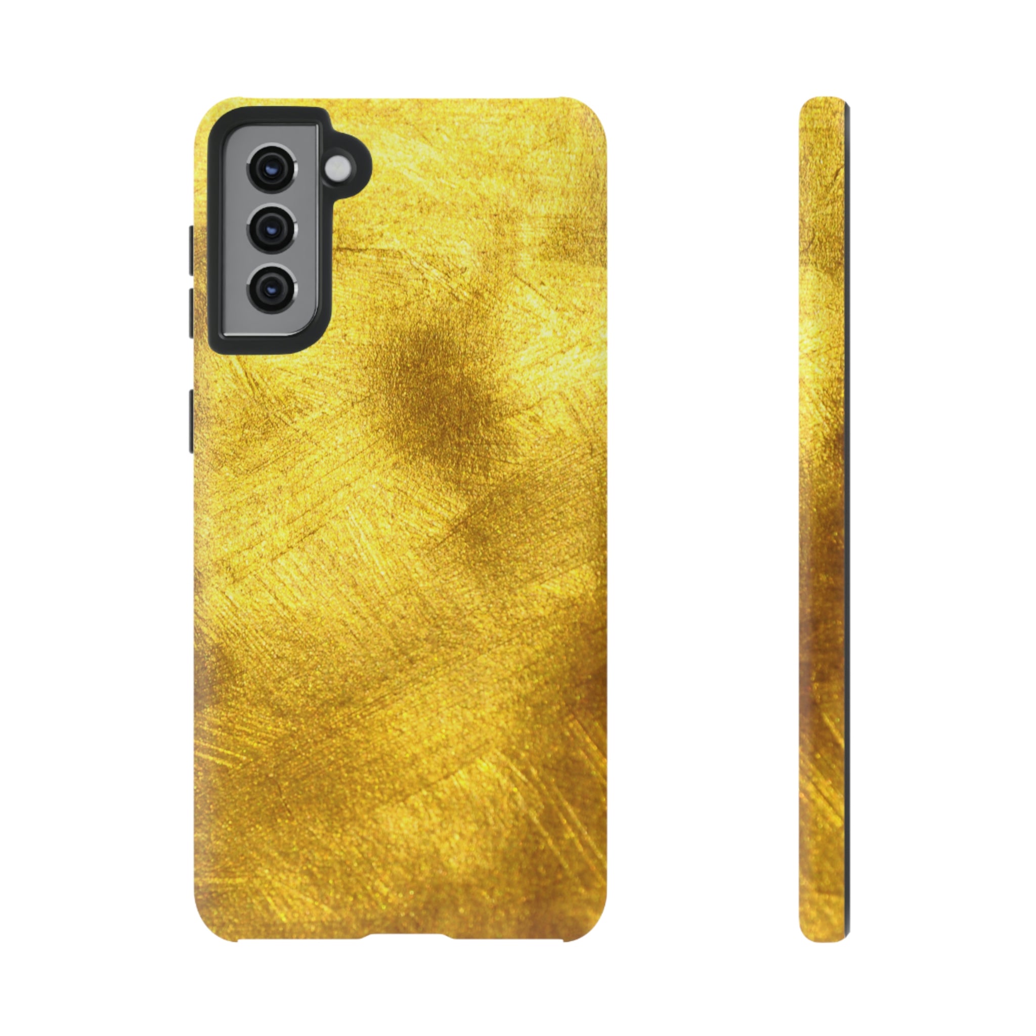 Gold Texture Android Case (Protective) Samsung Galaxy S21 Plus Matte Phone Case