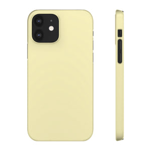 Blond iPhone Case (Slim) iPhone 12 Glossy Phone Case