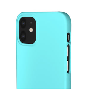 Electric Blue iPhone Case (Slim) Phone Case