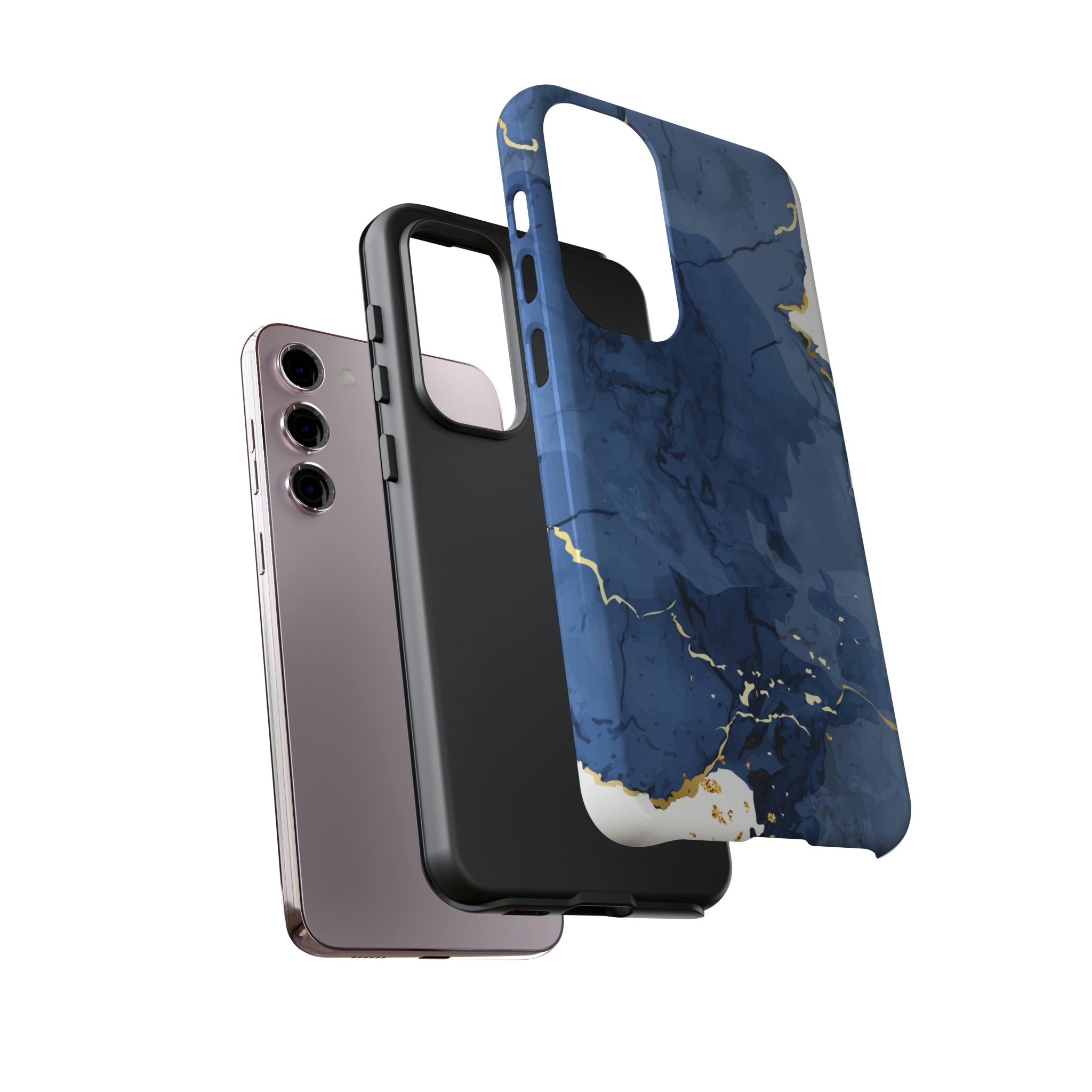 Classic Blue Watercolor Android Case (Protective) Phone Case