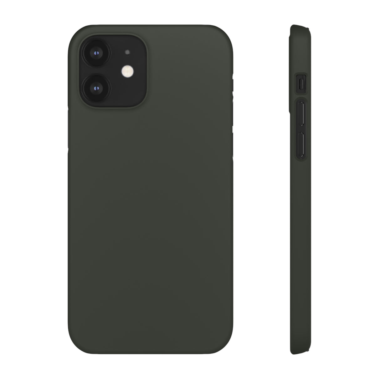 Black Olive iPhone Case (Slim) iPhone 12 Matte Phone Case