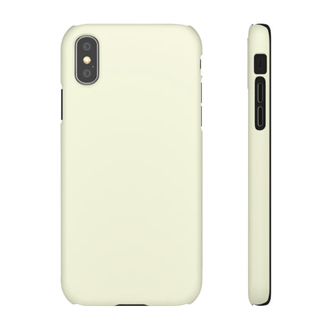 Beige iPhone Case (Slim) iPhone XS Matte Phone Case